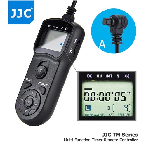 Jjc timer lcd telecomando per - timer,