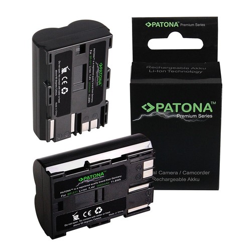 Batteria per canon - 2x, bp-511