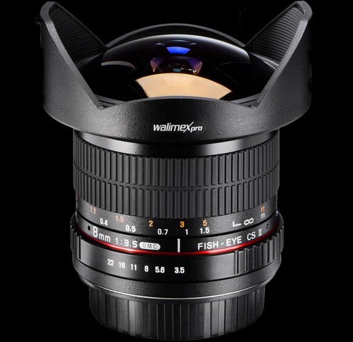 Walimex fisheye 5 - 8, cs
